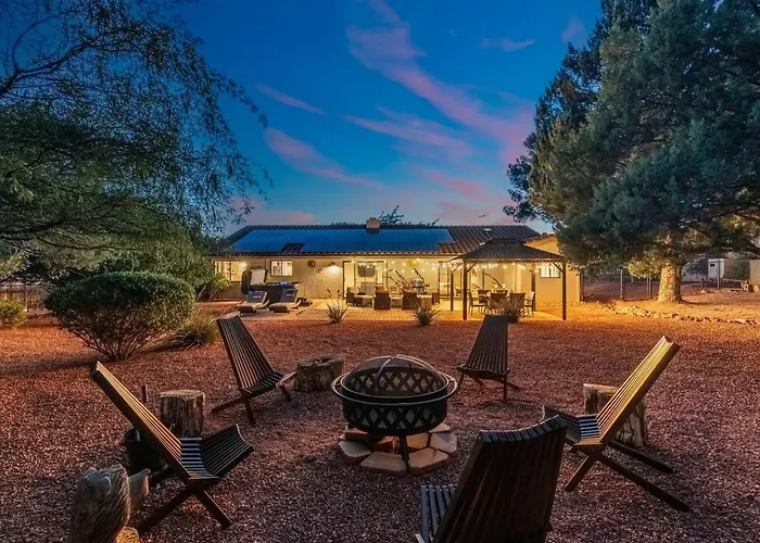 Vista Bonita | Views, Spa, Trailheads, Firepits Holiday home Sedona